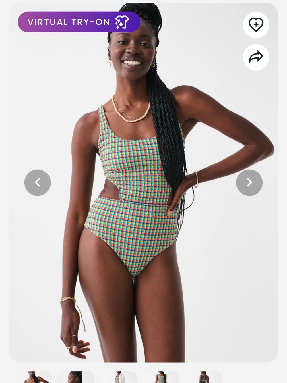 Albertine Andrea One Piece Madras